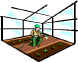 Greenhouses extend the season.